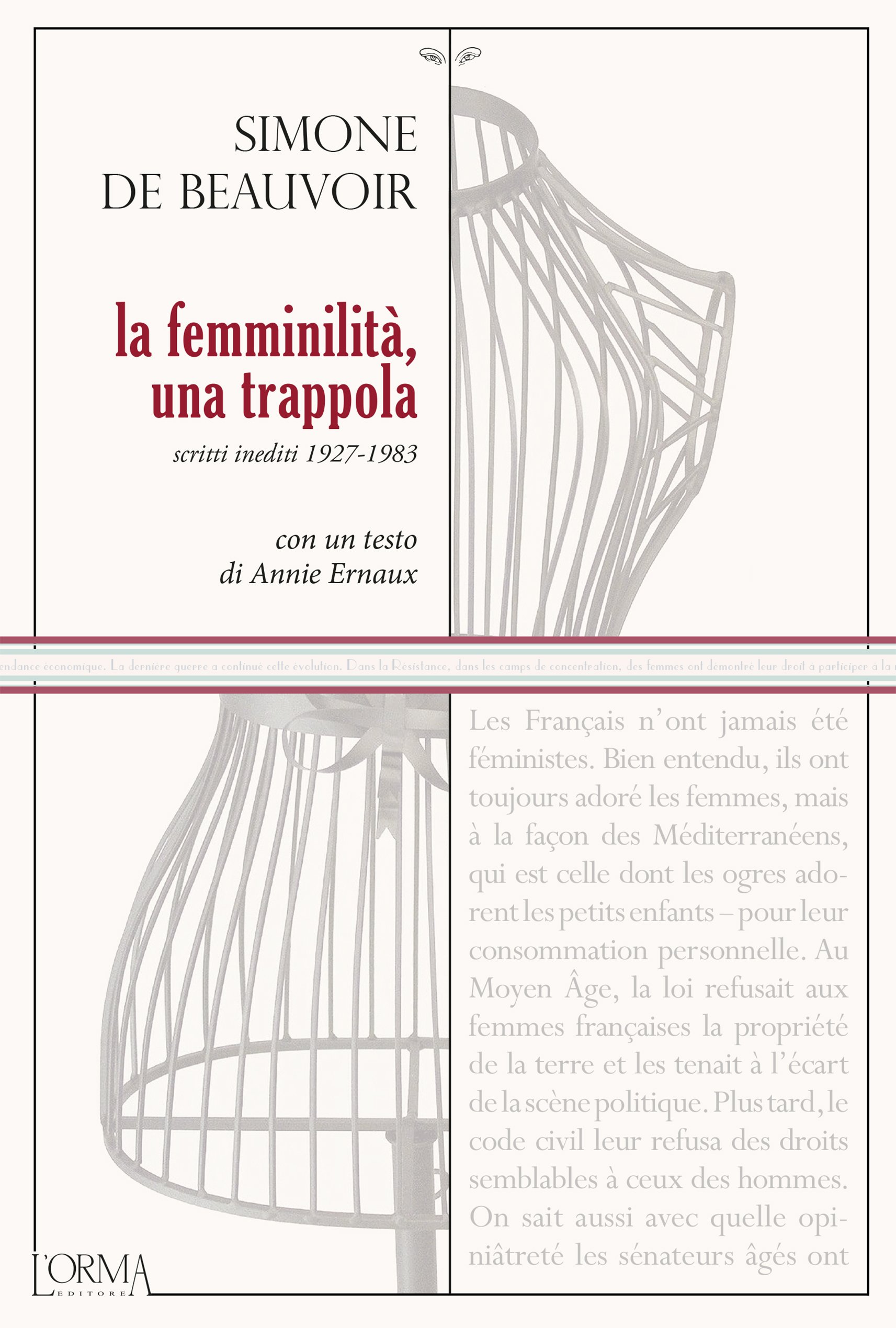 femminilità una trappola di Simone de Beauvoir