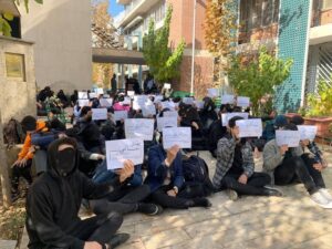 le proteste di studenti
